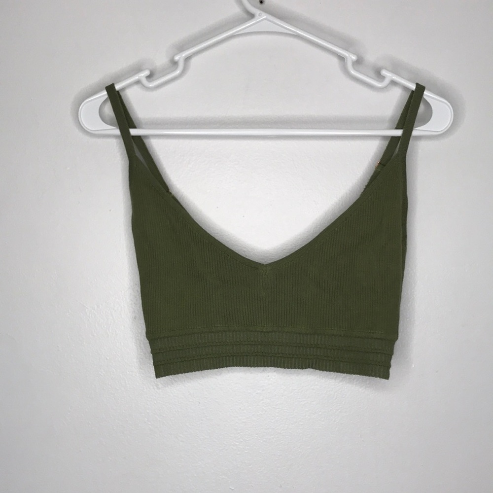 EUC Free People Ribbed Sweater Bralette